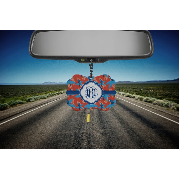 Blue Parrot Car Ornament (Road)