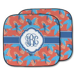 Blue Parrot Car Sun Shade - Two Piece (Personalized)