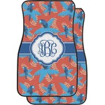 Blue Parrot Car Floor Mats (Personalized)