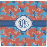 Blue Parrot Ceramic Tile Hot Pad (Personalized)