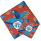 Blue Parrot Cloth Napkins - Personalized Lunch & Dinner (PARENT MAIN)
