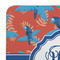 Blue Parrot Coaster Set - DETAIL