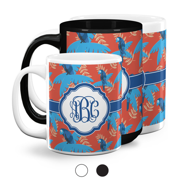 Blue Parrot Coffee Mugs Main