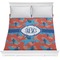 Blue Parrot Comforter - Full / Queen (Personalized)