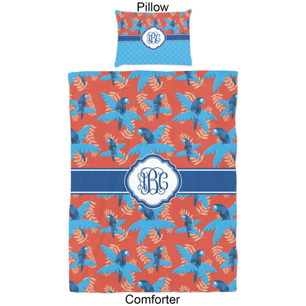 Blue Parrot Comforter Set - Twin - Approval
