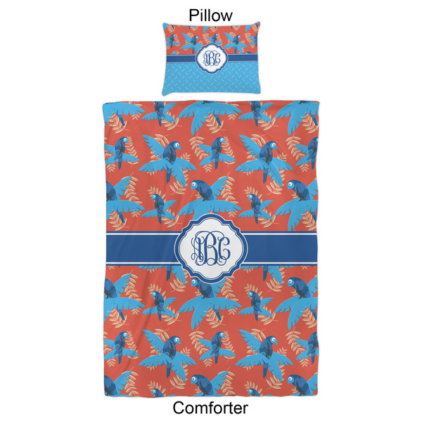 Blue Parrot Comforter Set - Twin XL - Approval