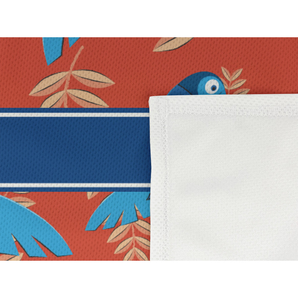 Blue Parrot Cooling Towel- Detail