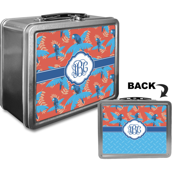 Blue Parrot Custom Lunch Box / Tin Approval