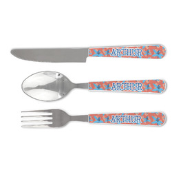 Blue Parrot Cutlery Set (Personalized)