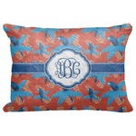 Blue Parrot Decorative Baby Pillowcase - 16"x12" (Personalized)