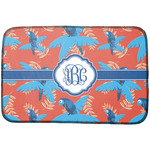 Blue Parrot Dish Drying Mat (Personalized)