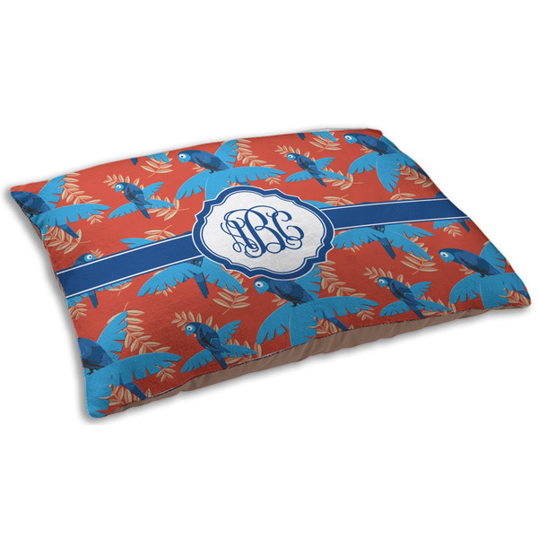 Blue Parrot Dog Beds - SMALL
