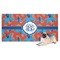 Blue Parrot Dog Towel (Personalized)