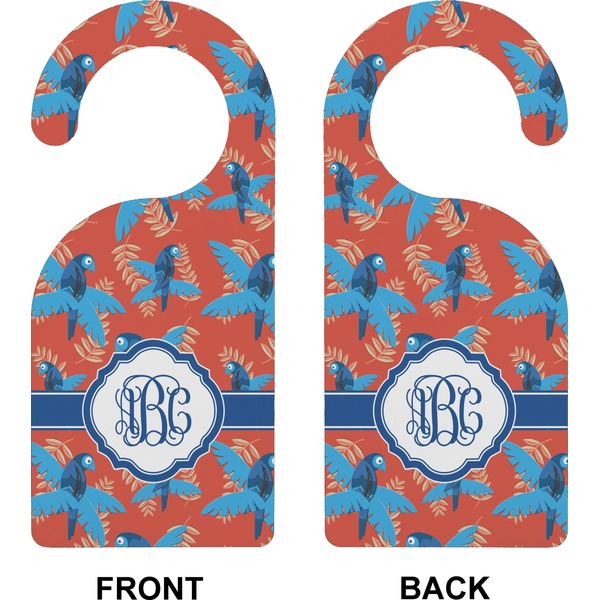 Blue Parrot Door Hanger (Approval)