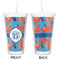 Blue Parrot Double Wall Tumbler with Straw - Approval