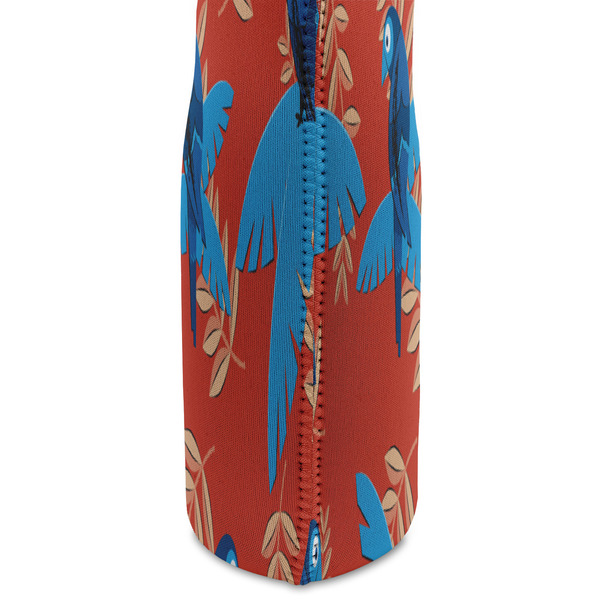 Blue Parrot Double Wine Tote - DETAIL 2 (new)