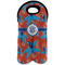 Blue Parrot Double Wine Tote - Front (new)