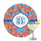 Blue Parrot Drink Topper - Large - Single with Drink
