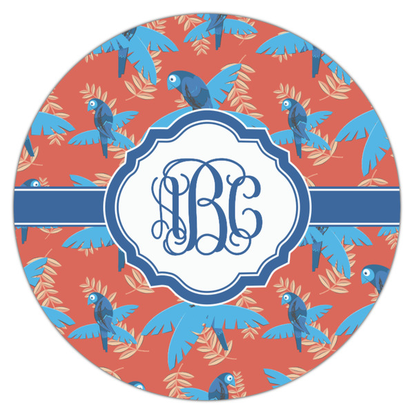 Blue Parrot Drink Topper - Medium - Single