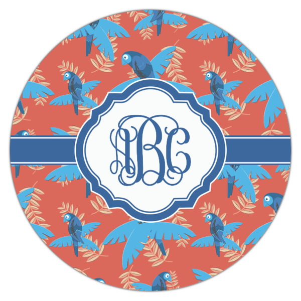 Blue Parrot Drink Topper - Small - Single