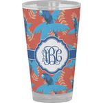 Blue Parrot Pint Glass - Full Color (Personalized)