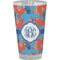Blue Parrot Pint Glass - Full Color - Front View