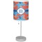 Blue Parrot Lamp with Drum Shade (Personalized)