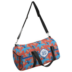 Blue Parrot Duffel Bag - Small (Personalized)