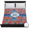 Blue Parrot Duvet Cover - Full / Queen (Personalized)