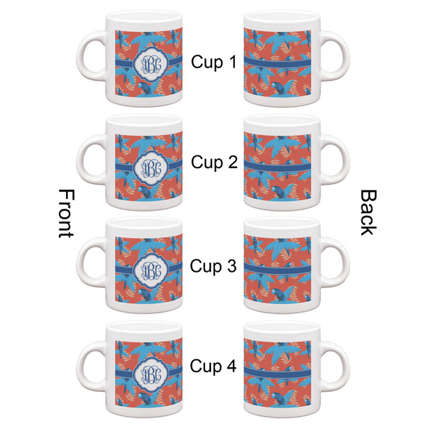 Blue Parrot Espresso Cup Set of 4 - Apvl
