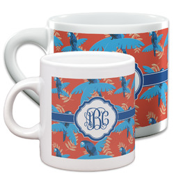 Blue Parrot Espresso Cup (Personalized)