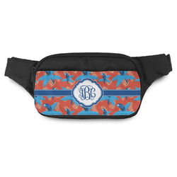 Blue Parrot Fanny Pack (Personalized)