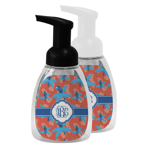 Blue Parrot Foam Soap Bottles - Main
