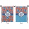 Blue Parrot Garden Flag - Double Sided Front and Back