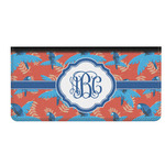 Blue Parrot Genuine Leather Checkbook Cover (Personalized)