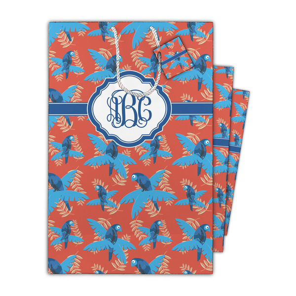 Blue Parrot Gift Bags - Parent/Main
