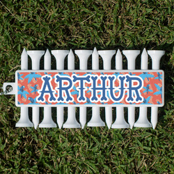 Blue Parrot Golf Tees & Ball Markers Set (Personalized)