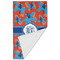 Blue Parrot Golf Towel - Folded (Large)
