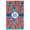 Blue Parrot Golf Towel - Front (Large)