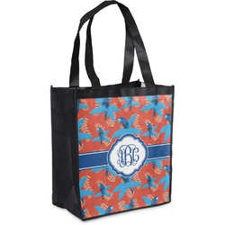 Blue Parrot Grocery Bag (Personalized)