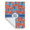 Blue Parrot House Flags - Single Sided - FRONT FOLDED