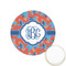 Blue Parrot Printed Cookie Topper - 1.25" (Personalized)