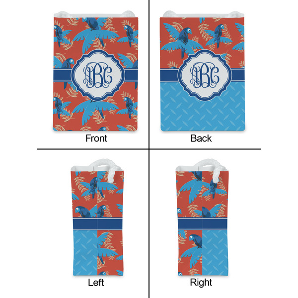 Blue Parrot Jewelry Gift Bag - Gloss - Approval