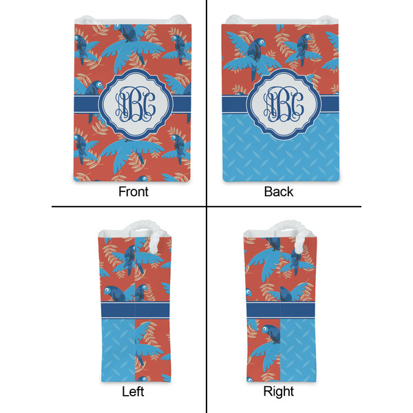 Blue Parrot Jewelry Gift Bag - Matte - Approval