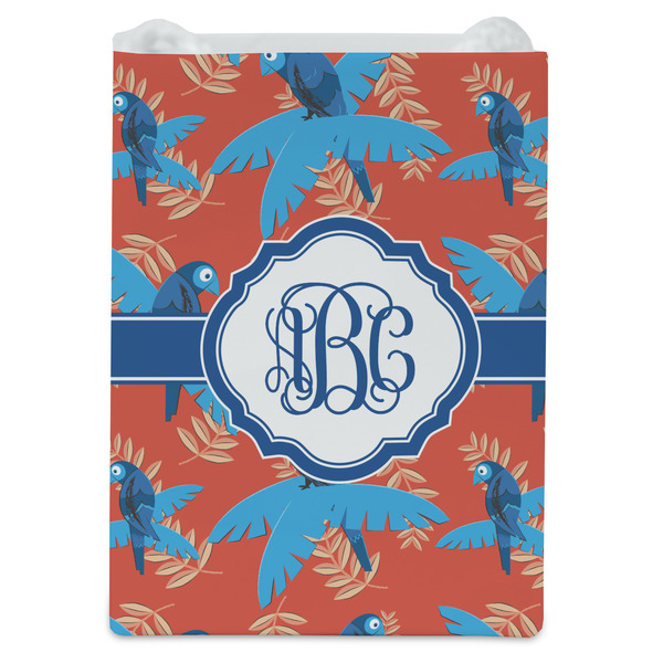Blue Parrot Jewelry Gift Bag - Matte - Front