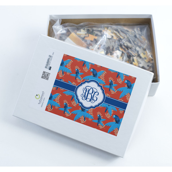 Blue Parrot Jigsaw Puzzle 252 Piece - Box