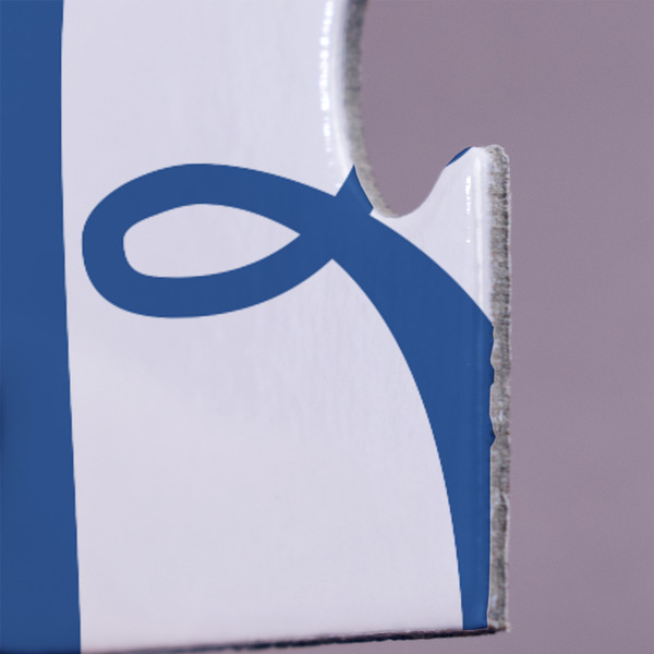 Blue Parrot Jigsaw Puzzle 30 Piece  - Close Up