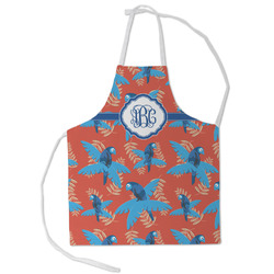 Blue Parrot Kid's Apron - Small (Personalized)
