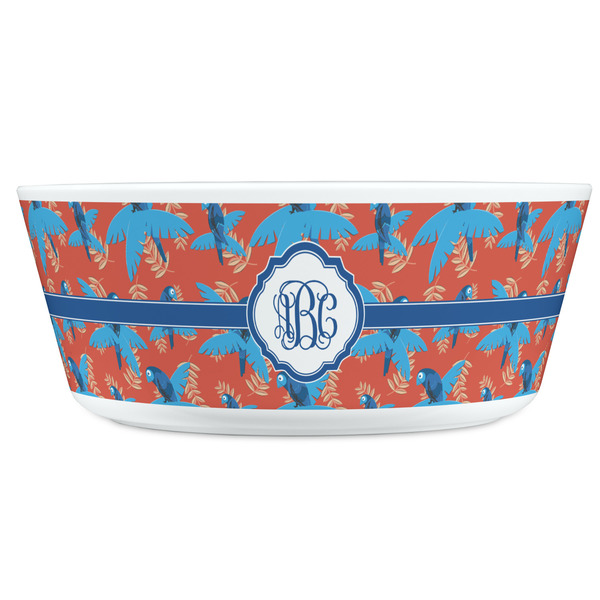 Blue Parrot Kids Bowls - FRONT
