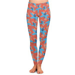 Blue Parrot Ladies Leggings - Extra Small